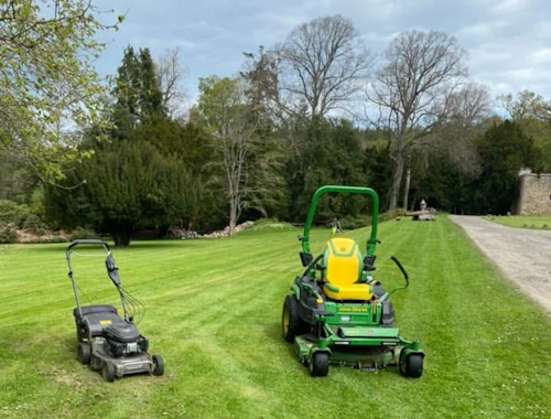 Historic property grounds maintenance